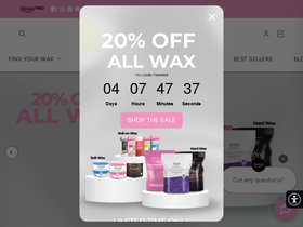 'starpilwax.com' screenshot