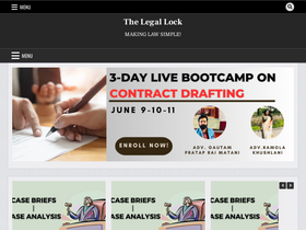 'thelegallock.com' screenshot