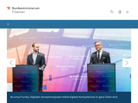 'bmf.gv.at' screenshot