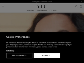 'shopviu.com' screenshot