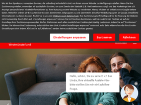 'sparkasse-westmuensterland.de' screenshot