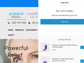 prosoria.com homepage screenshot