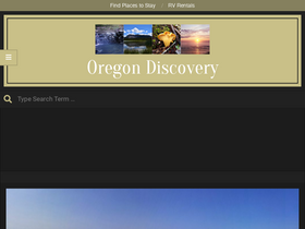 'oregondiscovery.com' screenshot