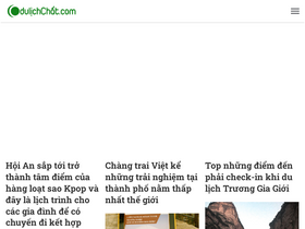 'dulichchat.com' screenshot