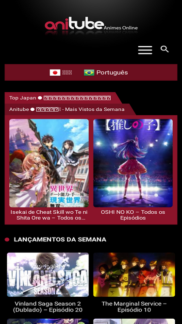 Animes dublados :: Anibe-animes-online