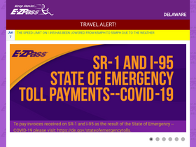 'ezpassde.com' screenshot