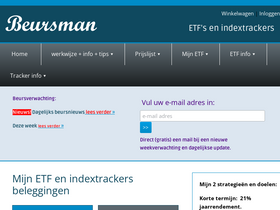 'beursman.nl' screenshot