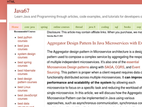 'java67.com' screenshot