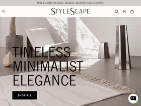 Stylescape AS website screenshot