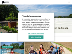 'toerismevlaamsbrabant.be' screenshot