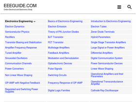 'eeeguide.com' screenshot