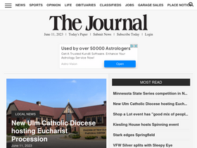 'nujournal.com' screenshot