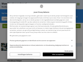 'wordfeudwoorden.nl' screenshot