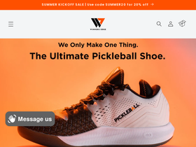 wepickleball.com homepage screenshot
