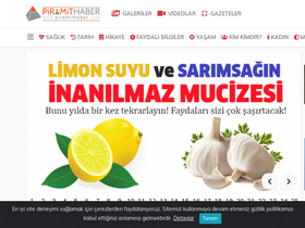 'piramithaber.com' screenshot