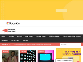 'spreekbuis.nl' screenshot