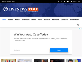 'livenewstime.com' screenshot