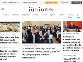 'diariojunio.com.ar' screenshot