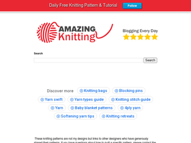 'amazingknitting.com' screenshot