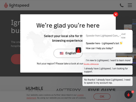 'lightspeedhq.co.uk' screenshot