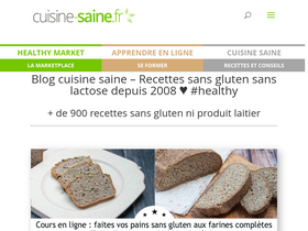 'cuisine-saine.fr' screenshot