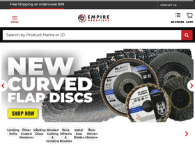 'empireabrasives.com' screenshot