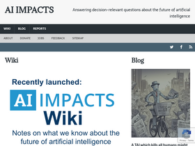 'aiimpacts.org' screenshot