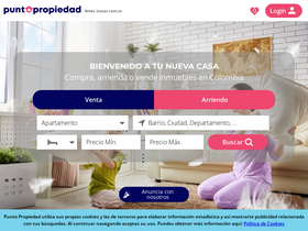 'puntopropiedad.com' screenshot