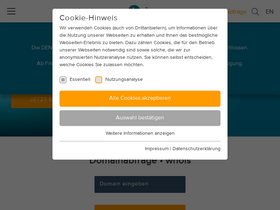 'denic.de' screenshot