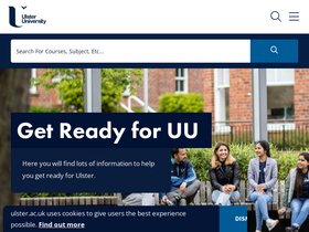 'ulster.ac.uk' screenshot