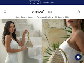 Verano Hill homepage screenshot