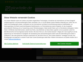 'pkwteile.de' screenshot