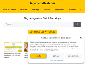 'ingenieriareal.com' screenshot