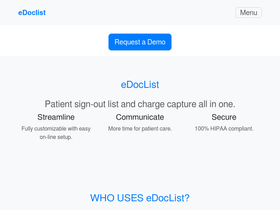 'edoclist.com' screenshot