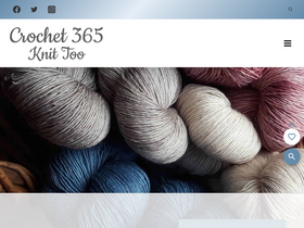'crochet365knittoo.com' screenshot