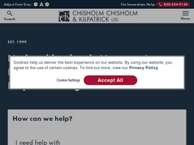 'cck-law.com' screenshot