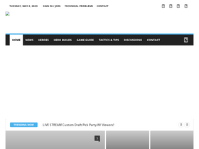 'mobile-legends.net' screenshot
