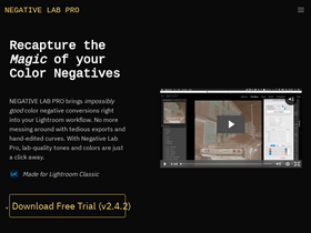 'negativelabpro.com' screenshot