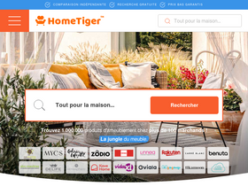 'hometiger.fr' screenshot