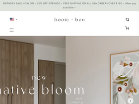 booieandben.com.au homepage screenshot