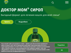 'doktormom.ru' screenshot