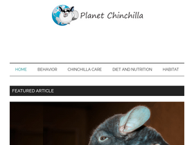 'planetchinchilla.com' screenshot