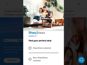 'shawdirect.ca' screenshot