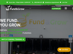 'fundandgrow.com' screenshot