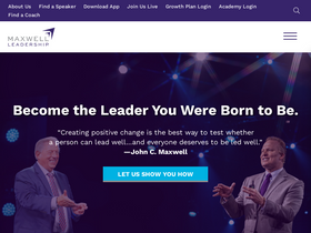'maxwellleadership.com' screenshot