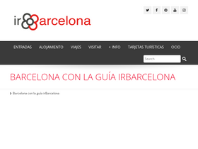 'irbarcelona.com' screenshot