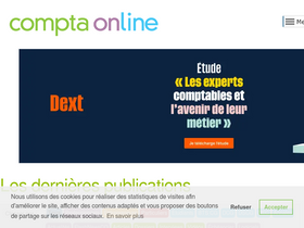 'compta-online.com' screenshot