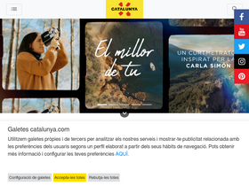 'catalunya.com' screenshot