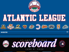 'atlanticleague.com' screenshot