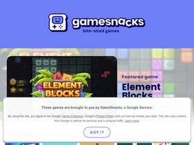 Play Bite-Sized Element Blocks Online Now - GameSnacks